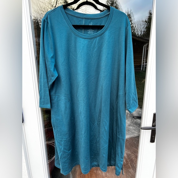 WoolX Rissa A-Line Long Sleeve Dress 1X - Picture 8 of 12